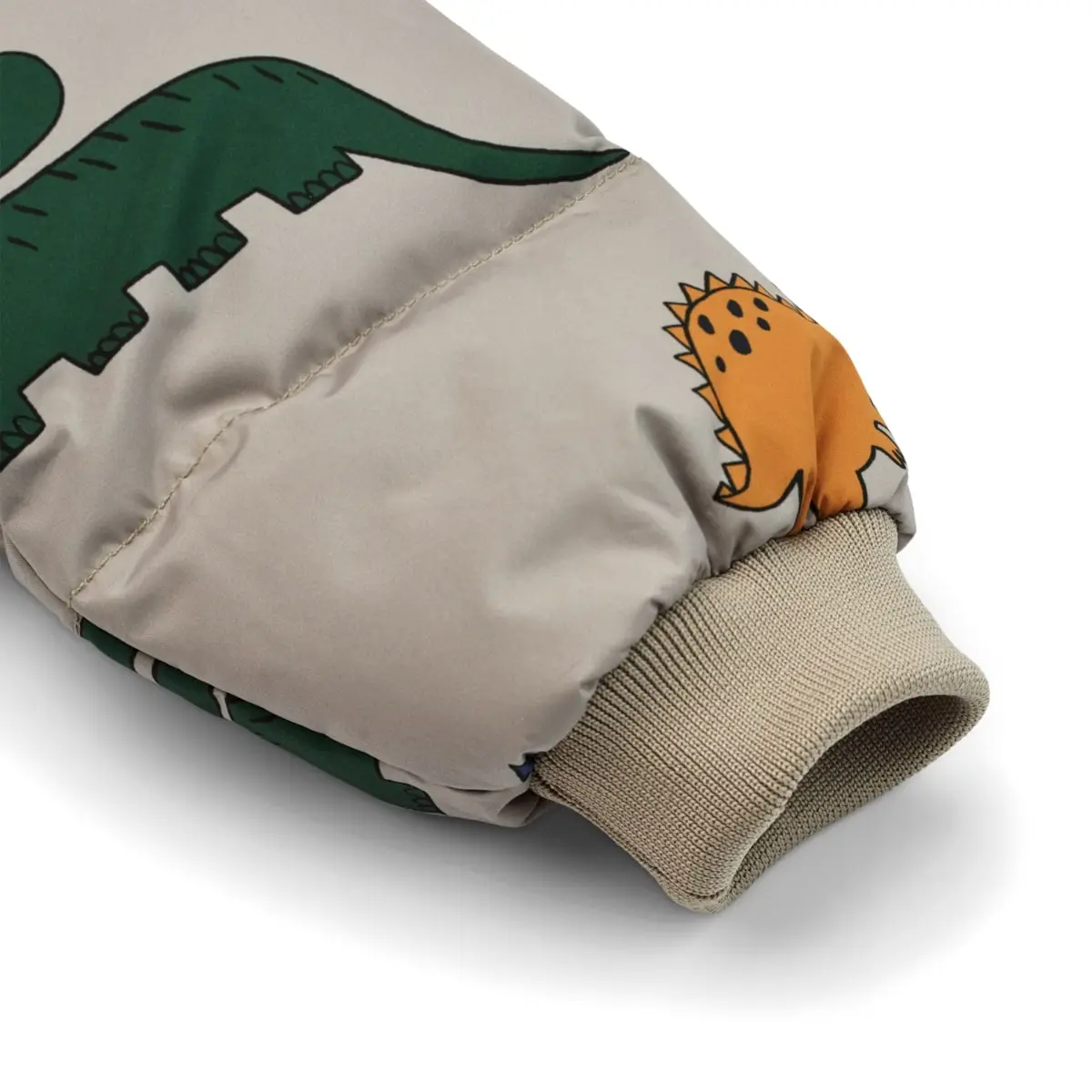 Liewood Polle Daunenjacke für Kinder „Dinosaurs / Mist“