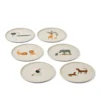 Liewood Kinder-Teller Remco „All together / Sandy“ aus PET, 6er-Set