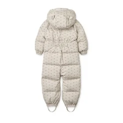 Liewood Baby Daunen Schneeanzug Sylvie „Double dot / Silver lining“