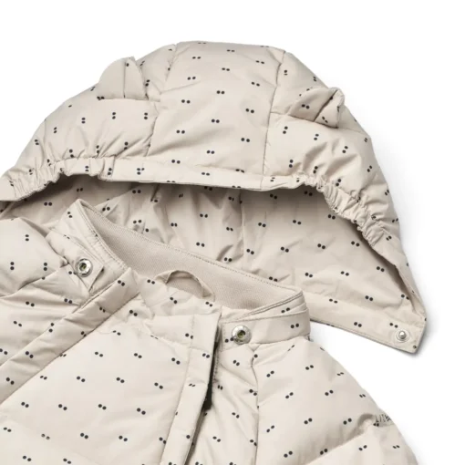Liewood Baby Daunen Schneeanzug Sylvie „Double dot / Silver lining“