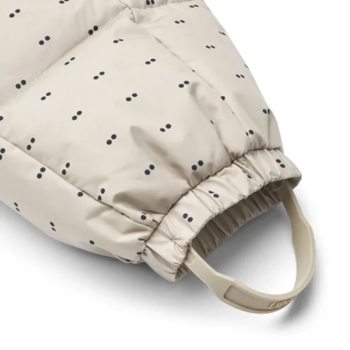 Liewood Baby Daunen Schneeanzug Sylvie „Double dot / Silver lining“