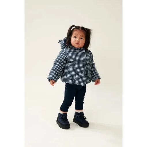 Liewood Kapuzen-Pufferjacke Giovanna „Double dot / SIlver lining“, Gr. 74-98 – Bild 7