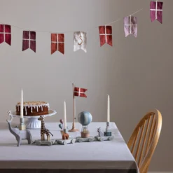 Sebra Geburtstagsfahne Wimpel mit Zahlen