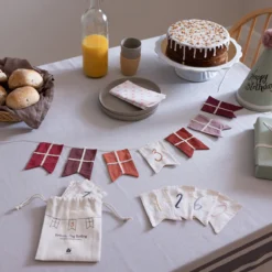 Sebra Geburtstagsfahne Wimpel mit Zahlen