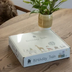 Sebra Geburtstagszug aus Holz