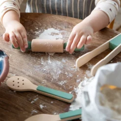 Sebra Küchenutensilien-Set aus Holz, 4-teilig