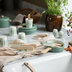 Sebra Küchenutensilien-Set aus Holz, 4-teilig