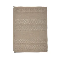 Cam Cam Pointelle Strick Babydecke „Hazel“, GOTS, 80x100cm