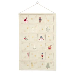 Cam Cam Weihnachtskalender, beige, 85x55cm