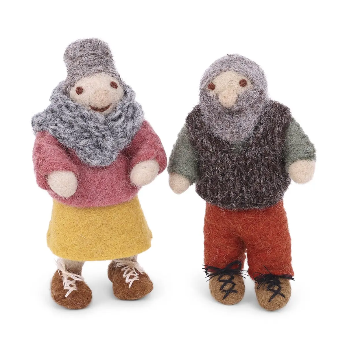 Gry & Sif Puppenhaus Puppen „Oma und Opa“