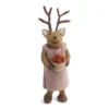 Gry & Sif Rentier „grau / Beeren“ 15cm