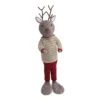 Gry & Sif Rentier „grau / Hose und Pullover“ 60cm
