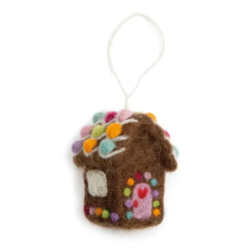 Gry & Sif Weihnachtsbaumschmuck „Mini Lebkuchenhaus“