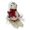Gry & Sif Weihnachtsbaumschmuck „Pinguin auf Ski“