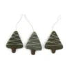 Gry & Sif Weihnachtsbaumschmuck „Tannenbäume“ 3er-Set