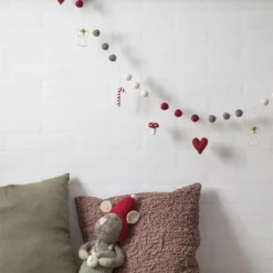 Gry & Sif Weihnachtsbaumschmuck „Weihnachtsgirlande“ 2 Meter