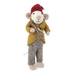 Gry & Sif Weihnachtsmaus „Orchester Maus / Violine“ 27cm