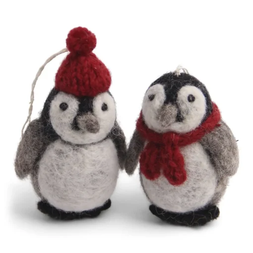 Gry & Sif Weihnachtstier „Penguin“ 2er-Set