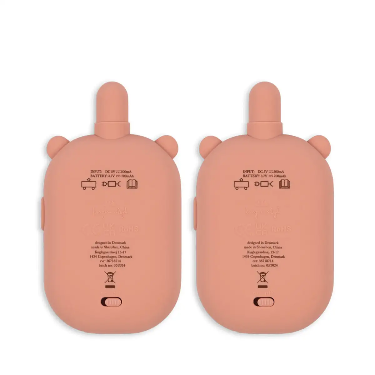 Konges Sløjd Walkie Talkie-Set „Raspberry“