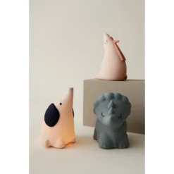 Liewood Nachtlicht Winston „Dinosaurier / Blue fog“, Silikon, LED