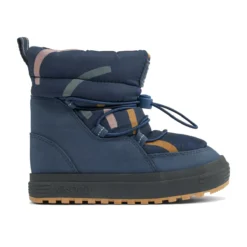 Liewood Schneestiefel Zoey „Graphic swirls : Classic navy“