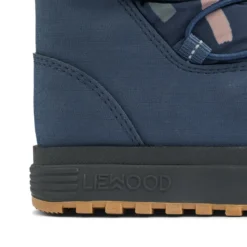 Liewood Schneestiefel Zoey „Graphic swirls : Classic navy“
