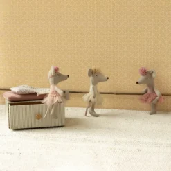 Maileg Kleine Schwester Ballerina Maus „cremefarben“ H11cm