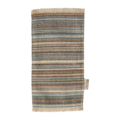 Maileg Miniatur-Teppich, gestreift, mittel, 12x6cm