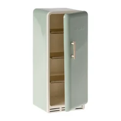 Maileg Retro Puppenhaus Kühlschrank „minze“, Metall, H22cm