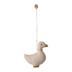 Maileg Weihnachtsbaumschmuck Ente aus Baumwolle „sand“