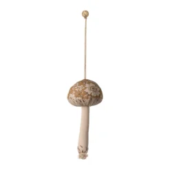 Maileg Weihnachtsbaumschmuck Stoffpilz „Blüte, ocker“, H12cm