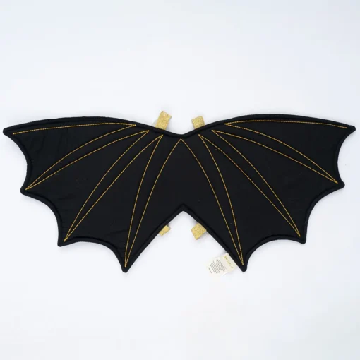 Fabelab Kinderkostüm Fledermaus-Flügel „Schwarz“