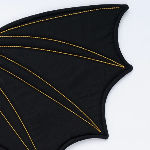 Fabelab Kinderkostüm Fledermaus-Flügel „Schwarz“