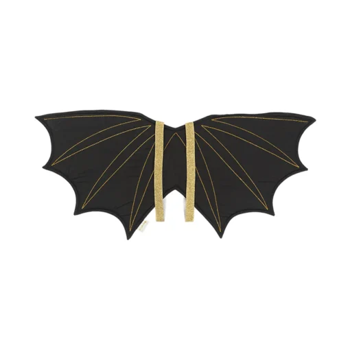 Fabelab Kinderkostüm Fledermaus-Flügel „Schwarz“ – Bild 2