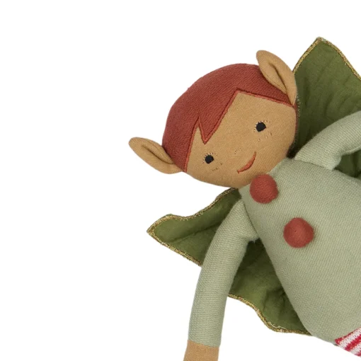 Fabelab Elfen-Puppe „Christmas Spirit“, H30cm