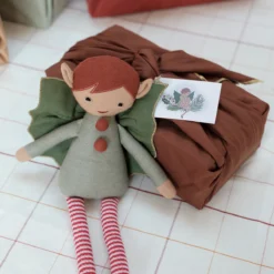 Fabelab Elfen-Puppe „Christmas Spirit“, H30cm