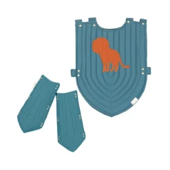 Fabelab Kinderkostüm „Ritterrüstung“, blau