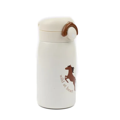 Fabelab Edelstahl-Trinkflasche „Wild at Heart / natur“, small, 320ml