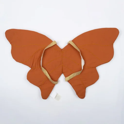 Fabelab Kinderkostüm Schmetterlings-Flügel „zimtfarben“