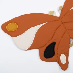 Fabelab Kinderkostüm Schmetterlings-Flügel „zimtfarben“
