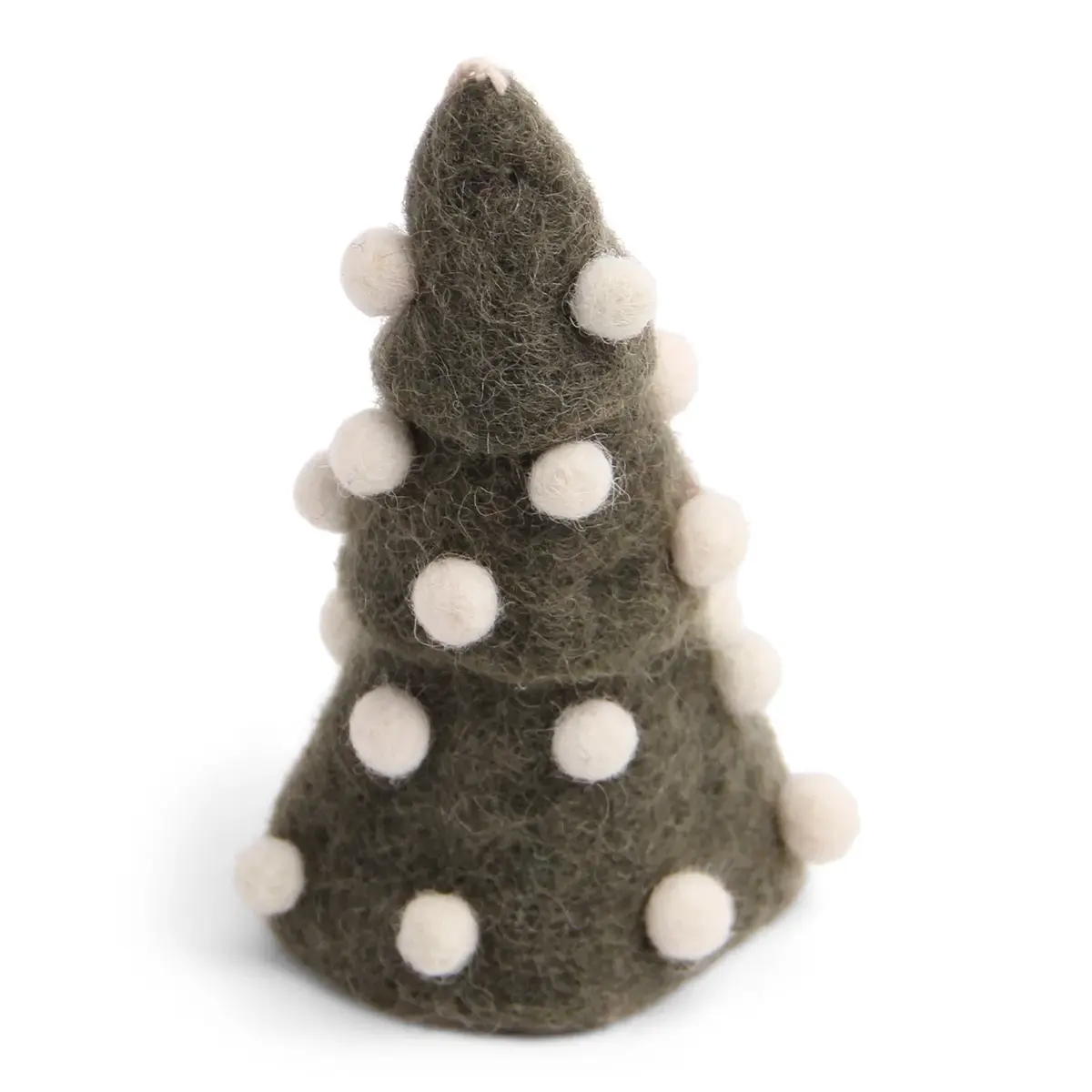 Gry & Sif Weihnachtsbaum „klein mit weißen Pompons“
