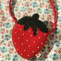 Konges Sløjd Erbeertasche für Kinder „Rio Red“