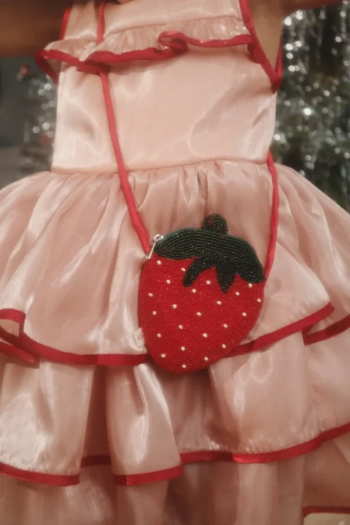 Konges Sløjd Erbeertasche für Kinder „Rio Red“