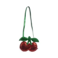 Konges Sløjd Glitzertasche für Kinder „Barbados Cherry“