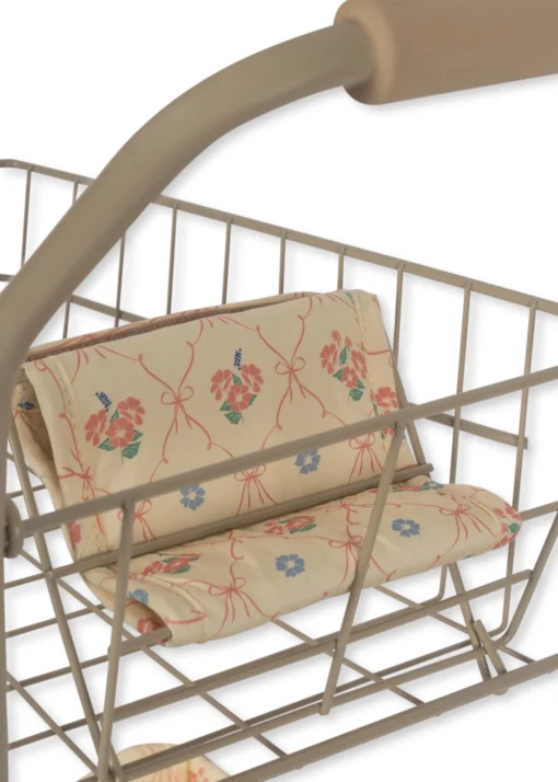 Konges Sløjd Kinder-Einkaufswagen „Fleur Decor“