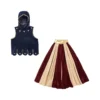 Konges Sløjd Kinderkostüm-Set „Ritter“, midnight navy