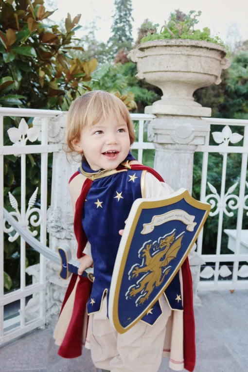 Konges Sløjd Kinderkostüm-Set „Ritter“, midnight navy