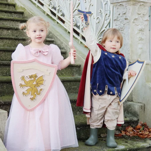 Konges Sløjd Kinderkostüm-Set „Ritter“, midnight navy