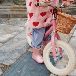 Konges Sløjd Laufrad Balance Bike „Sparkeling Pink“, 12-Zoll, ab ca. 2 Jahre