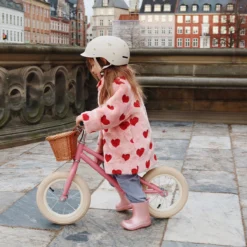 Konges Sløjd Laufrad Balance Bike „Sparkeling Pink“, 12-Zoll, ab ca. 2 Jahre
